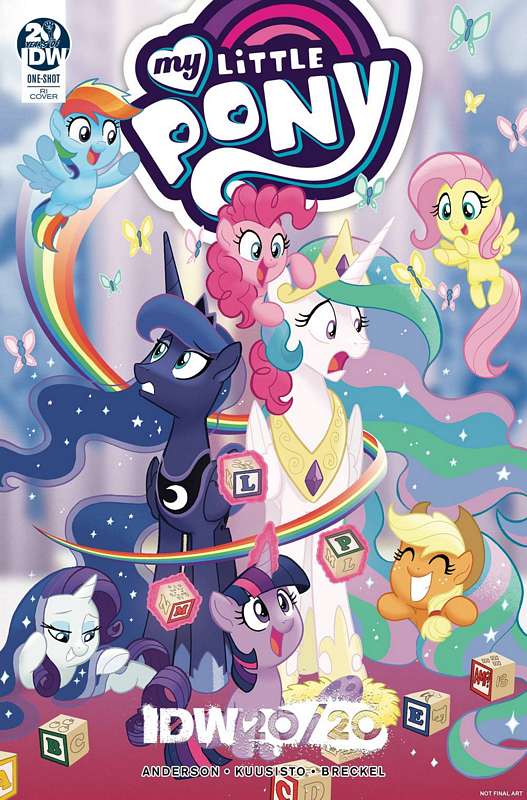 MY LITTLE PONY IDW 2020 1:10 COPY INCV FLEECS VARIANT