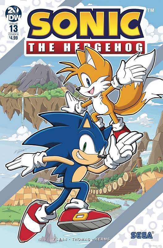 SONIC THE HEDGEHOG #13 CVR B GATES