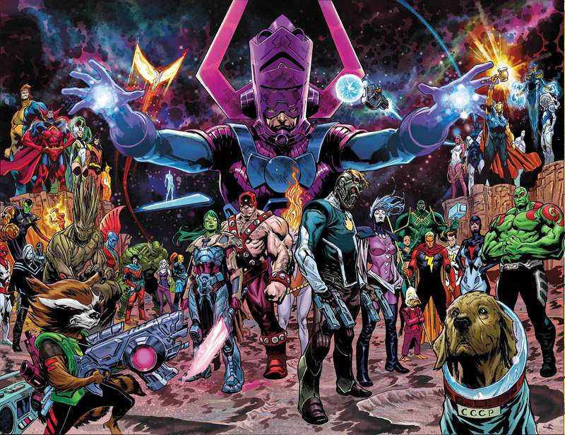 GUARDIANS OF THE GALAXY #1 SHAW WRAPAROUND VARIANT