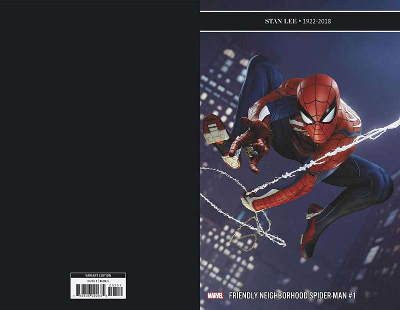 FRIENDLY NEIGHBORHOOD SPIDER-MAN #1 1:10 GAME VARIANT