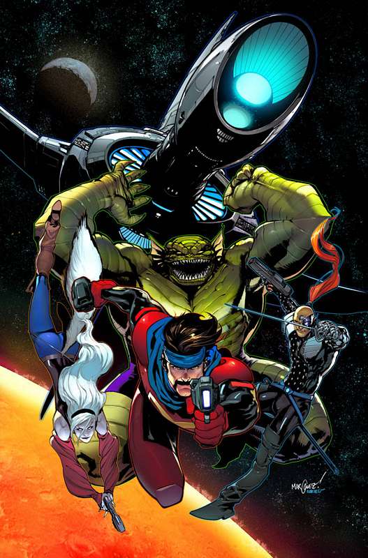 UNCANNY X-MEN #8 MARQUEZ GOTG VARIANT