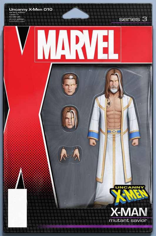 UNCANNY X-MEN #10 CHRISTOPHER ACTION FIGURE VARIANT