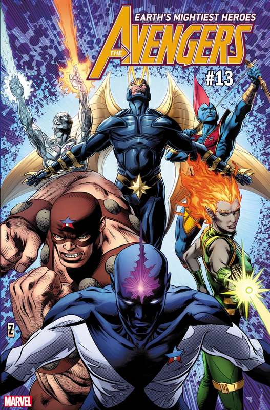 AVENGERS #13 ZIRCHER GOTG VARIANT