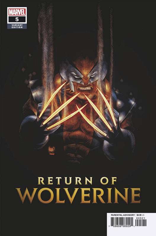 RETURN OF WOLVERINE #5 (OF 5) KUBERT VARIANT