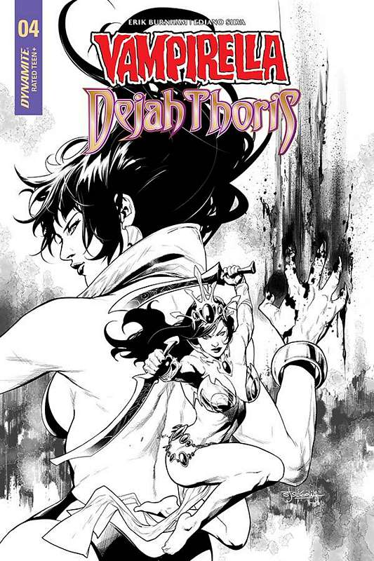 VAMPIRELLA DEJAH THORIS #5 25 COPY SEGOVIA B&W VARIANT