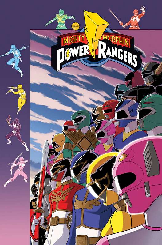 MIGHTY MORPHIN POWER RANGERS #35 PREORDER GIBSON VARIANT SG