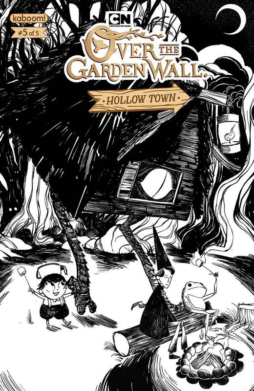 OVER GARDEN WALL HOLLOW TOWN #5 (OF 5) PREORDER HALL VARIANT