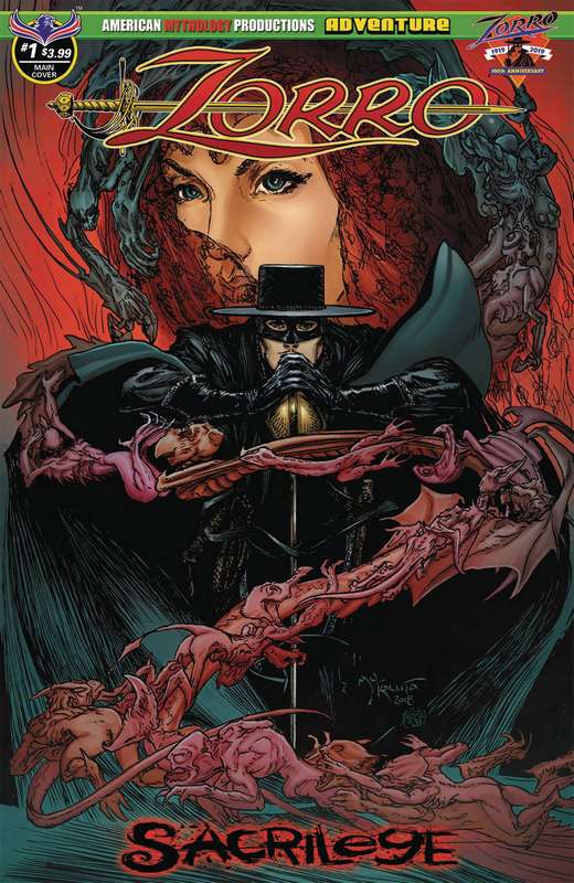 ZORRO SACRILEGE #1 KALUTA MAIN CVR