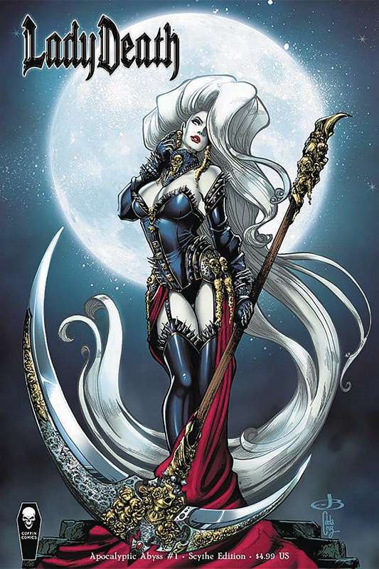 LADY DEATH APOCALYPTIC ABYSS #1 (OF 2) SCYTHE VARIANT COVER (MR)