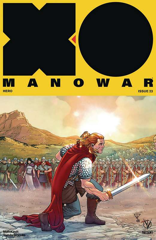 X-O MANOWAR (2017) #23 CVR D 1:20 COPY INTERLOCKING (NEW ARC) VARIANT