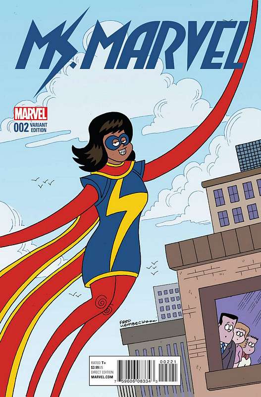 MS MARVEL #2 1:10 HEMBECK VARIANT