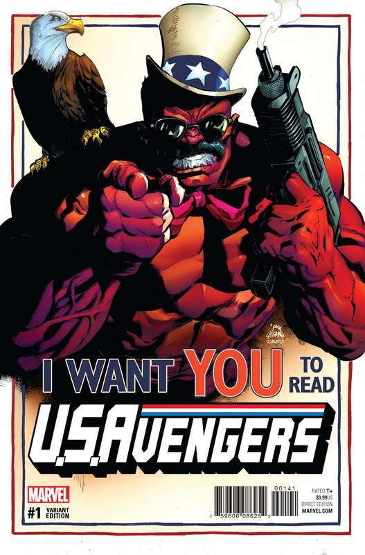 NOW US AVENGERS #1 1:25 STEGMAN VARIANT