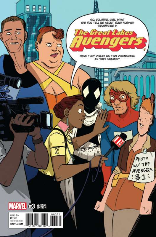 GREAT LAKES AVENGERS #3 1:25 HENDERSON VARIANT