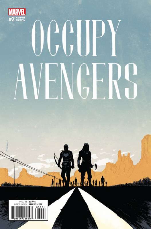 OCCUPY AVENGERS #2 1:25 SHALVEY VARIANT