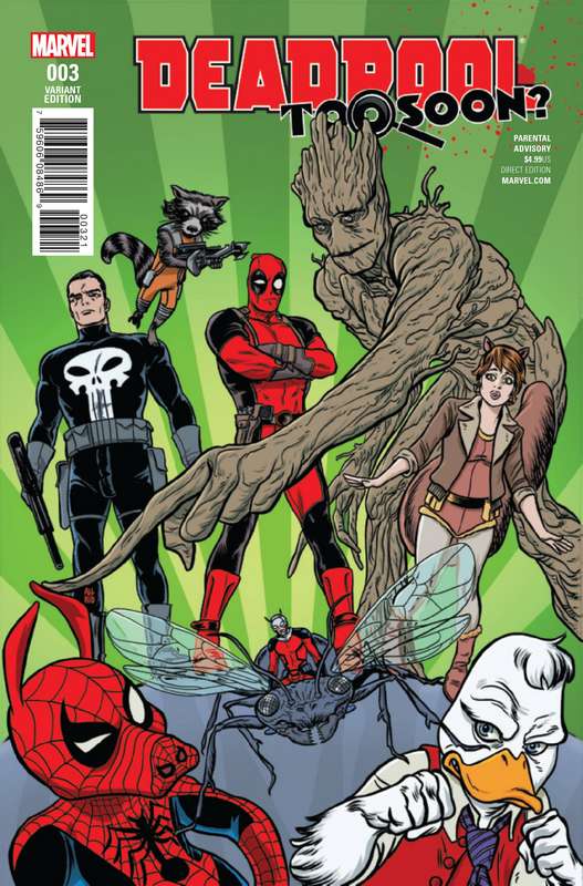 DEADPOOL TOO SOON #3 (OF 4) 1:25 ALLRED VARIANT