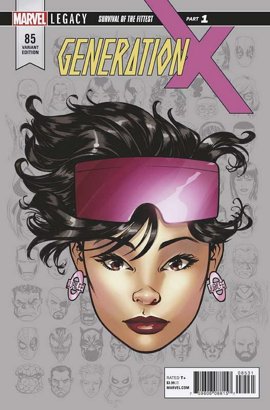 GENERATION X #85 1:10 MCKONE LEGACY HEADSHOT VARIANT