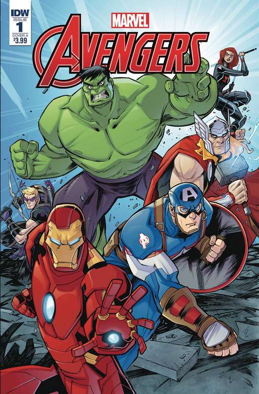 MARVEL ACTION AVENGERS (IDW) #1 SOMMARIVA