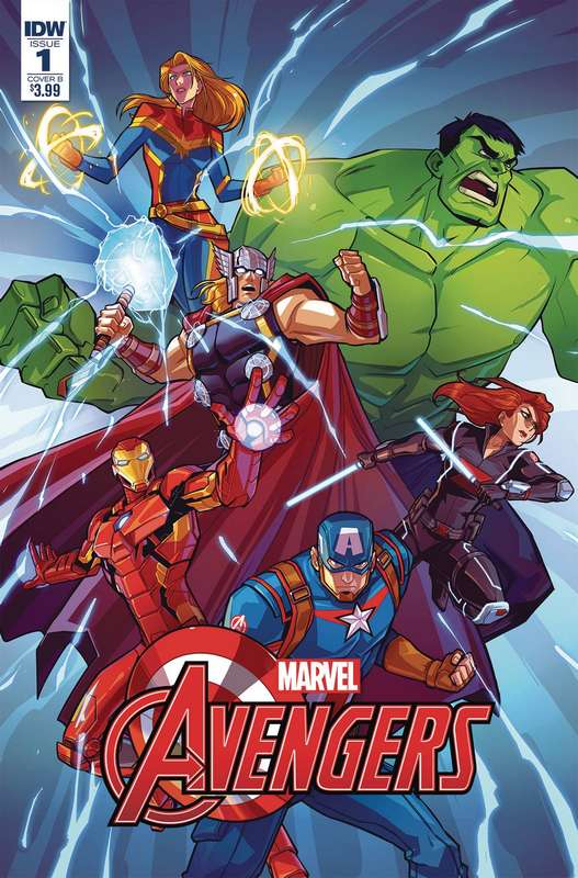 MARVEL ACTION AVENGERS (IDW) #1 1:10 PITRE-DUROCHER VARIANT