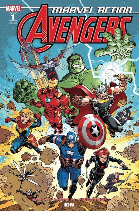 MARVEL ACTION AVENGERS (IDW) #1 1:50 RODRIGUEZ VARIANT