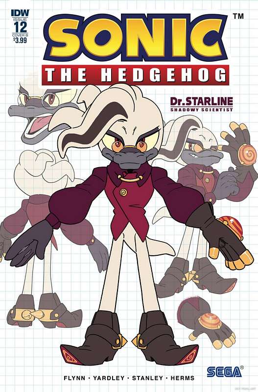 SONIC THE HEDGEHOG #12 CVR B DUTREIX