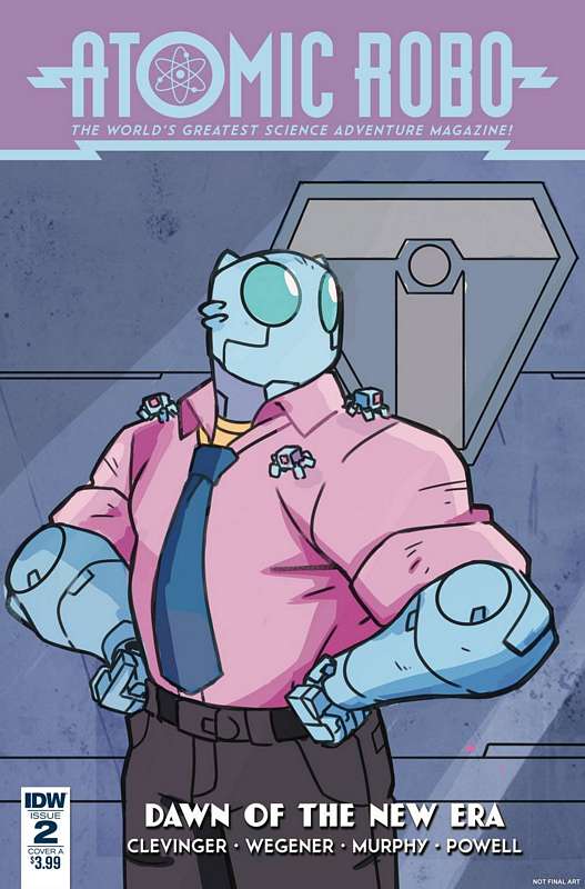 ATOMIC ROBO & DAWN OF NEW ERA #2 (OF 5) CVR A WEGENER