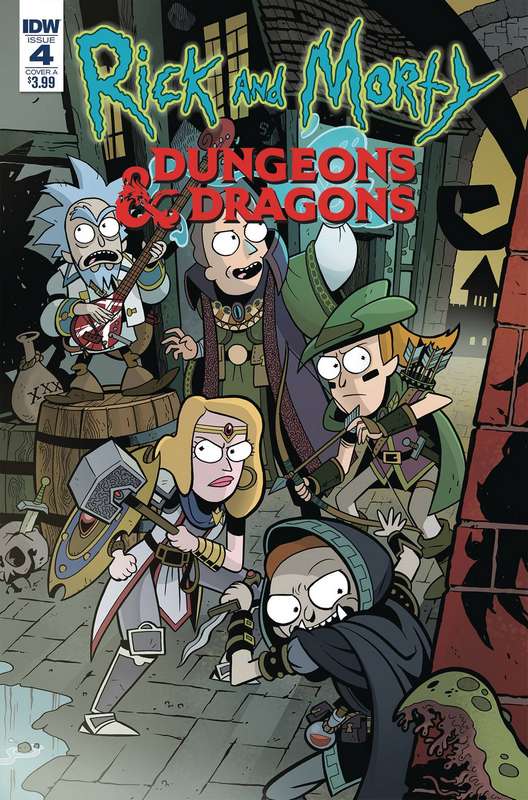 RICK & MORTY VS DUNGEONS & DRAGONS #4 (OF 4) CVR A LITTLE