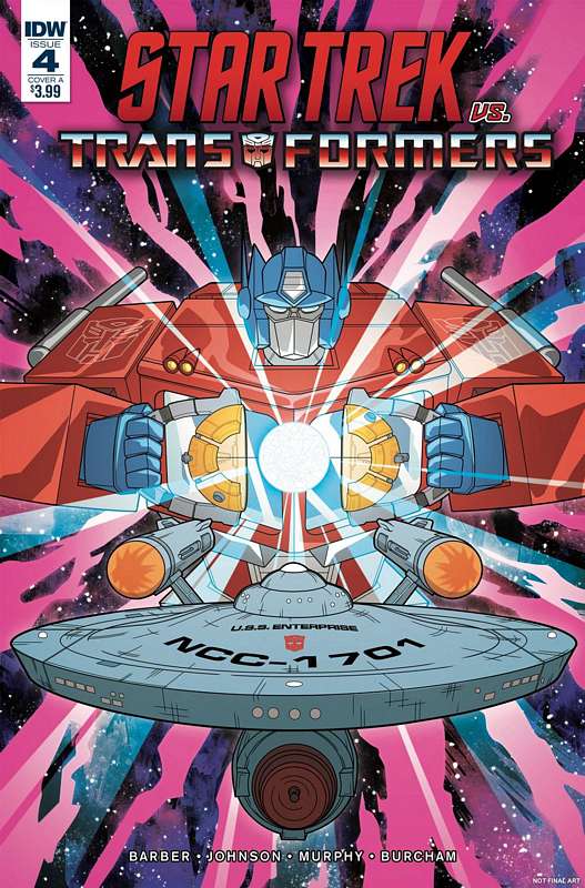 STAR TREK VS TRANSFORMERS #4 (OF 4) CVR A MURPHY