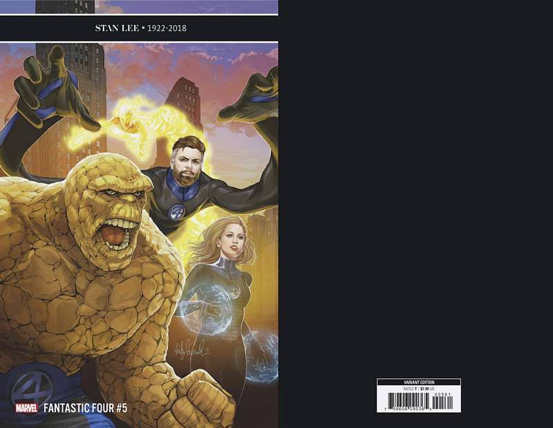 FANTASTIC FOUR #5 1:10 WITTER VARIANT