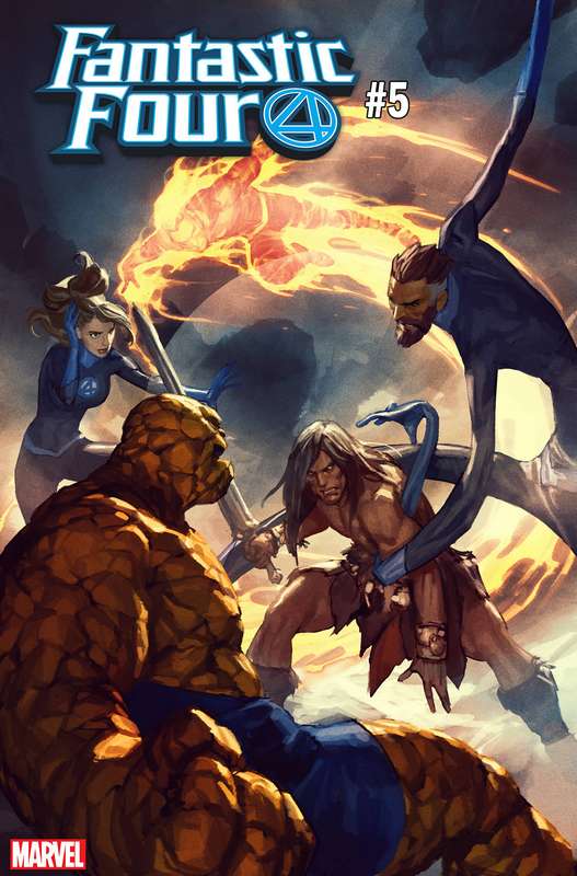 FANTASTIC FOUR #5 CONAN VS MARVEL VARIANT