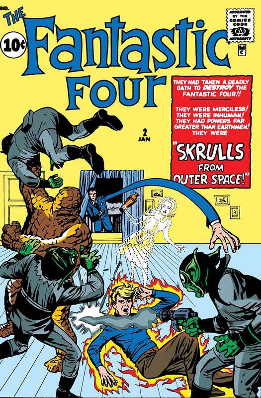 TRUE BELIEVERS FANTASTIC FOUR SKRULLS #1