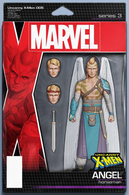 UNCANNY X-MEN #5 CHRISTOPHER ACTION FIGURE VARIANT