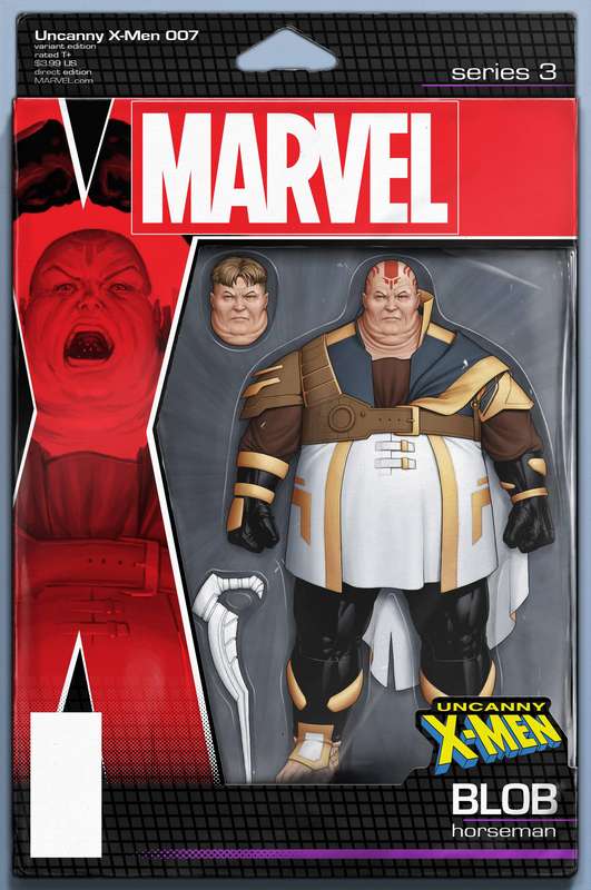 UNCANNY X-MEN #7 CHRISTOPHER ACTION FIGURE VARIANT