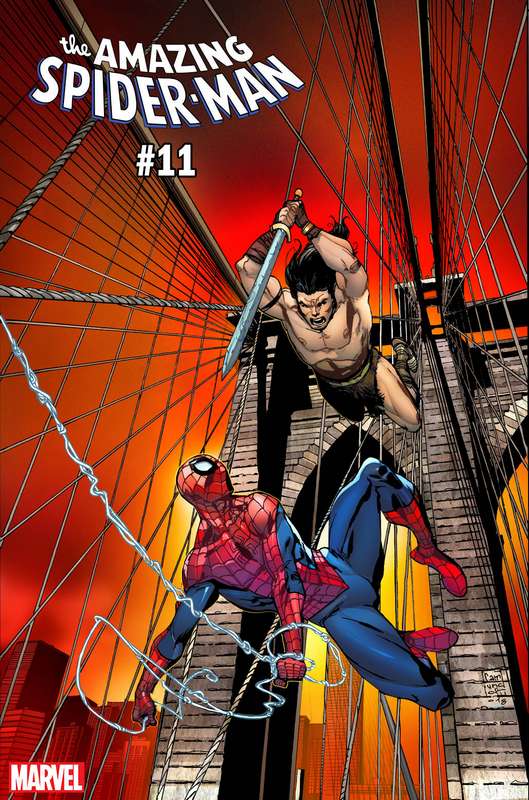 AMAZING SPIDER-MAN #11 CAMUNCOLI CONAN VS MARVEL VARIANT