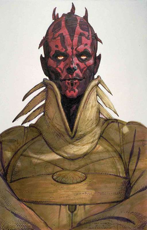 STAR WARS AGE REPUBLIC DARTH MAUL #1 MCCAIG DESIGN VARIANT