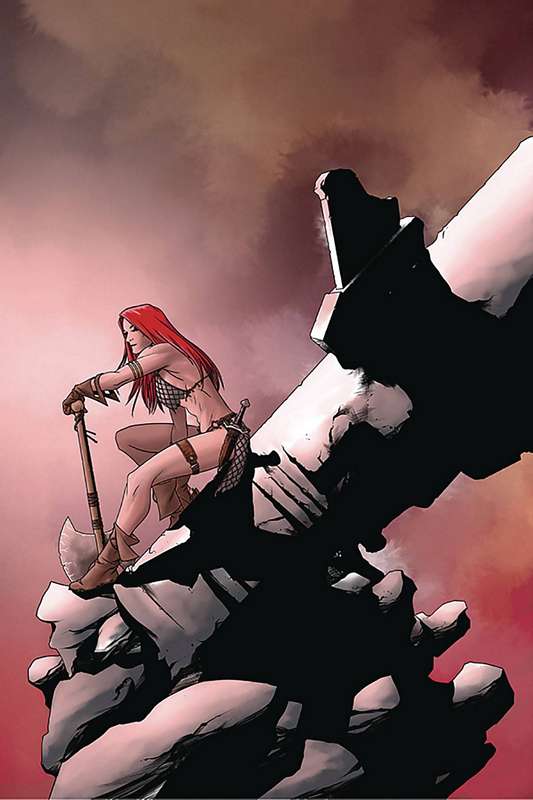 RED SONJA #24 1:10 MCKONE VIRGIN VARIANT