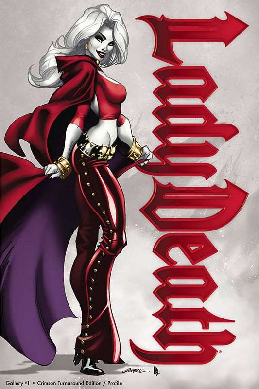 LADY DEATH GALLERY CRIMSON TURNAROUND ED #1 PROFILE (MR)