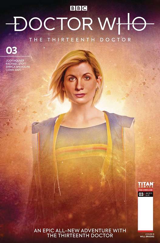 DOCTOR WHO 13TH #3 CVR B BROOKS