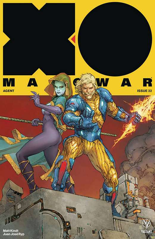 X-O MANOWAR (2017) #22 CVR A ROCAFORT