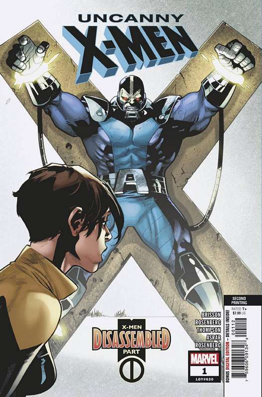 UNCANNY X-MEN #1 2ND PTG ASRAR VARIANT