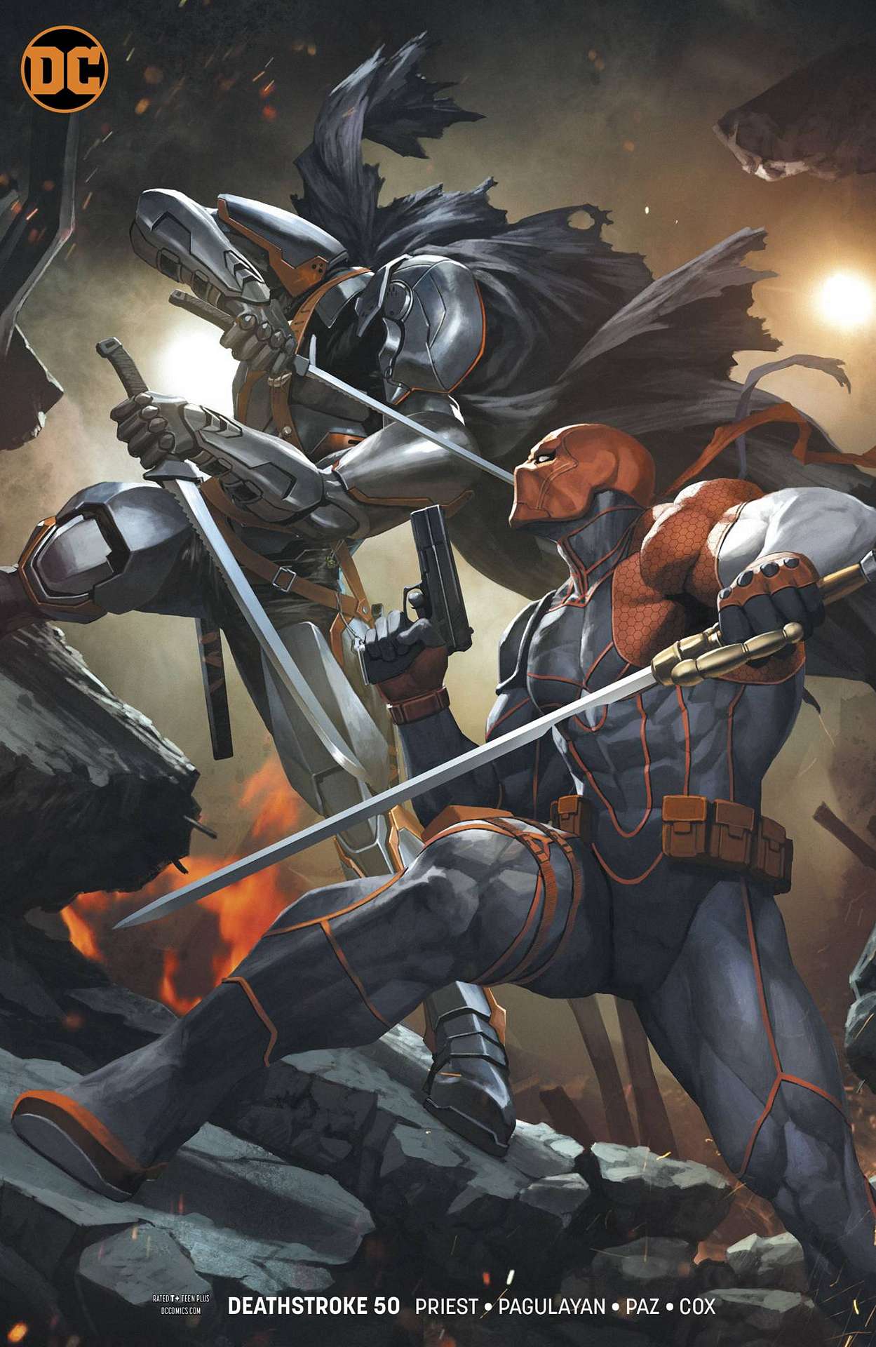 DEATHSTROKE #50 VARIANT ED (NOTE PRICE)