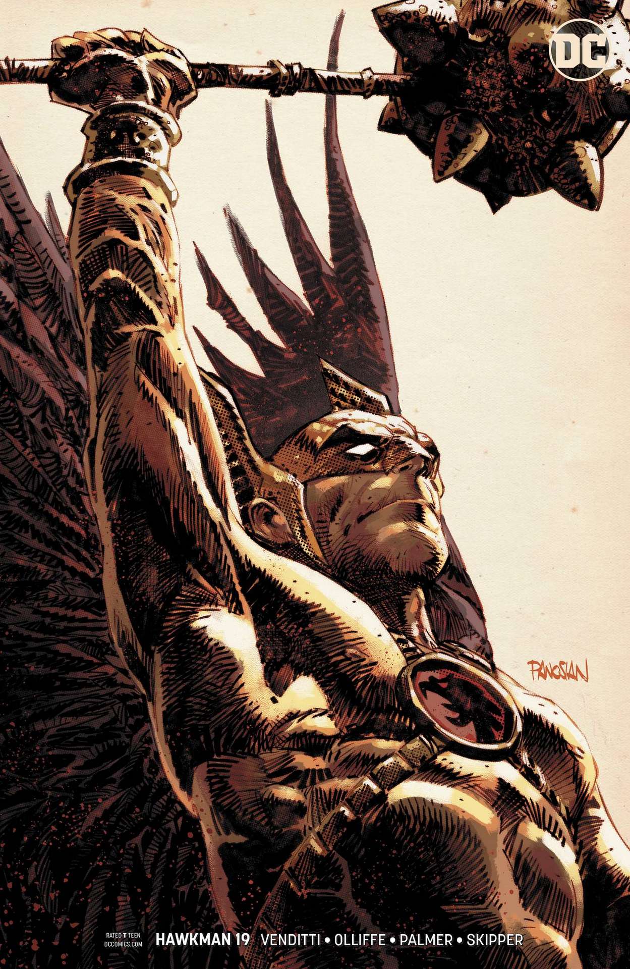 HAWKMAN #19 VARIANT ED