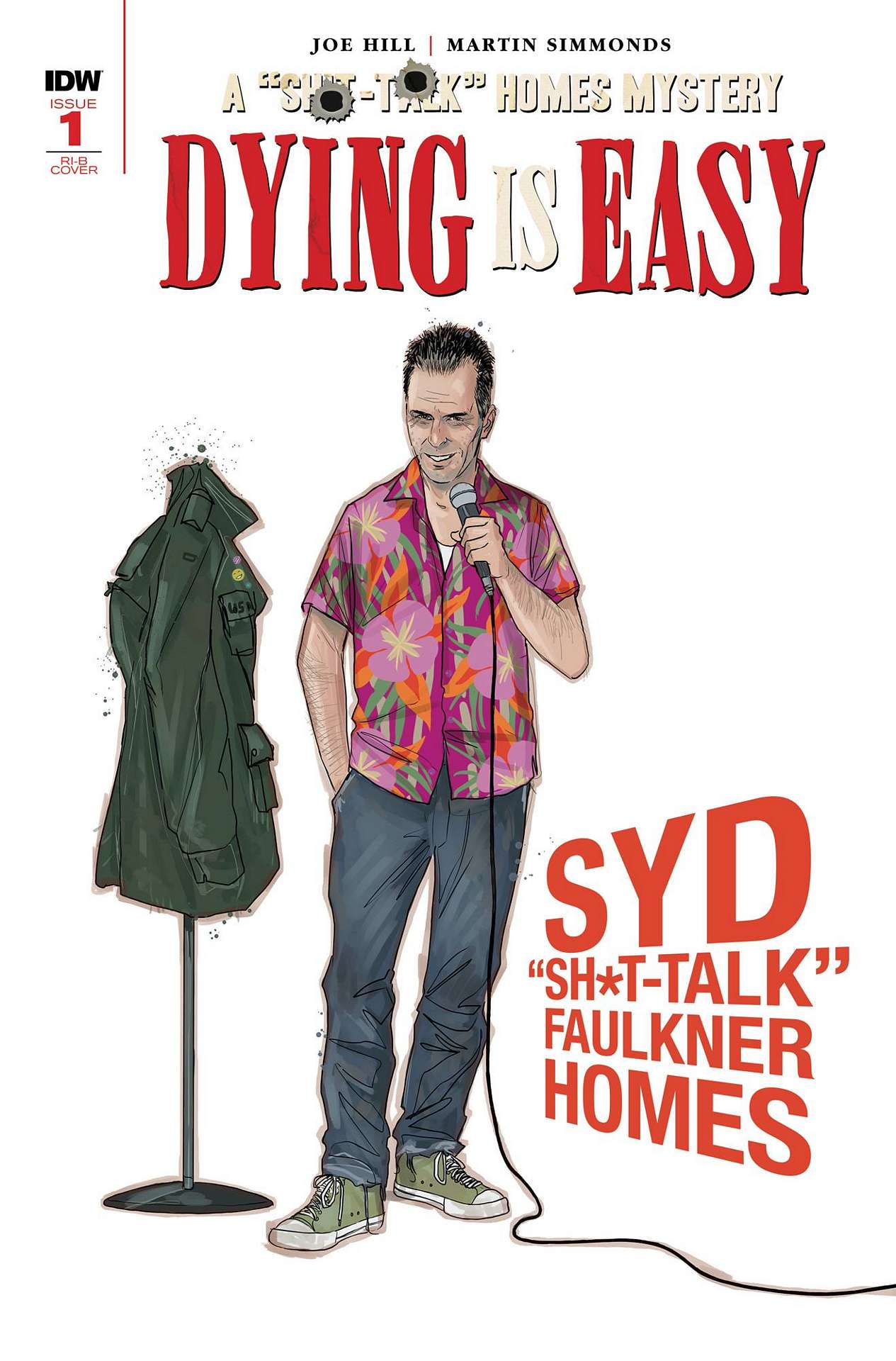 DYING IS EASY #1 (OF 6) 1:25 CHARACTER WRAP VARIANT