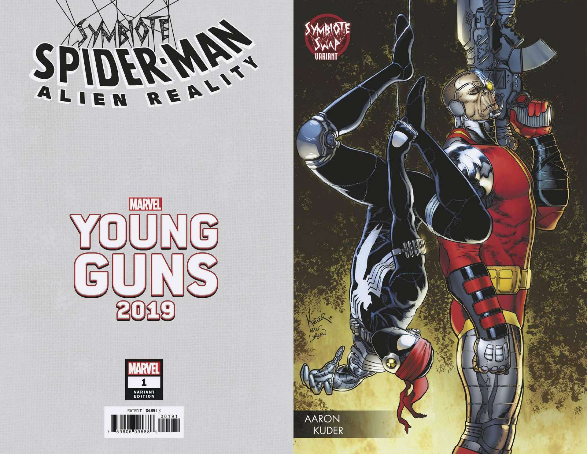 SYMBIOTE SPIDER-MAN ALIEN REALITY #1 (OF 5) KUDER YOUNG GUNS VARIANT