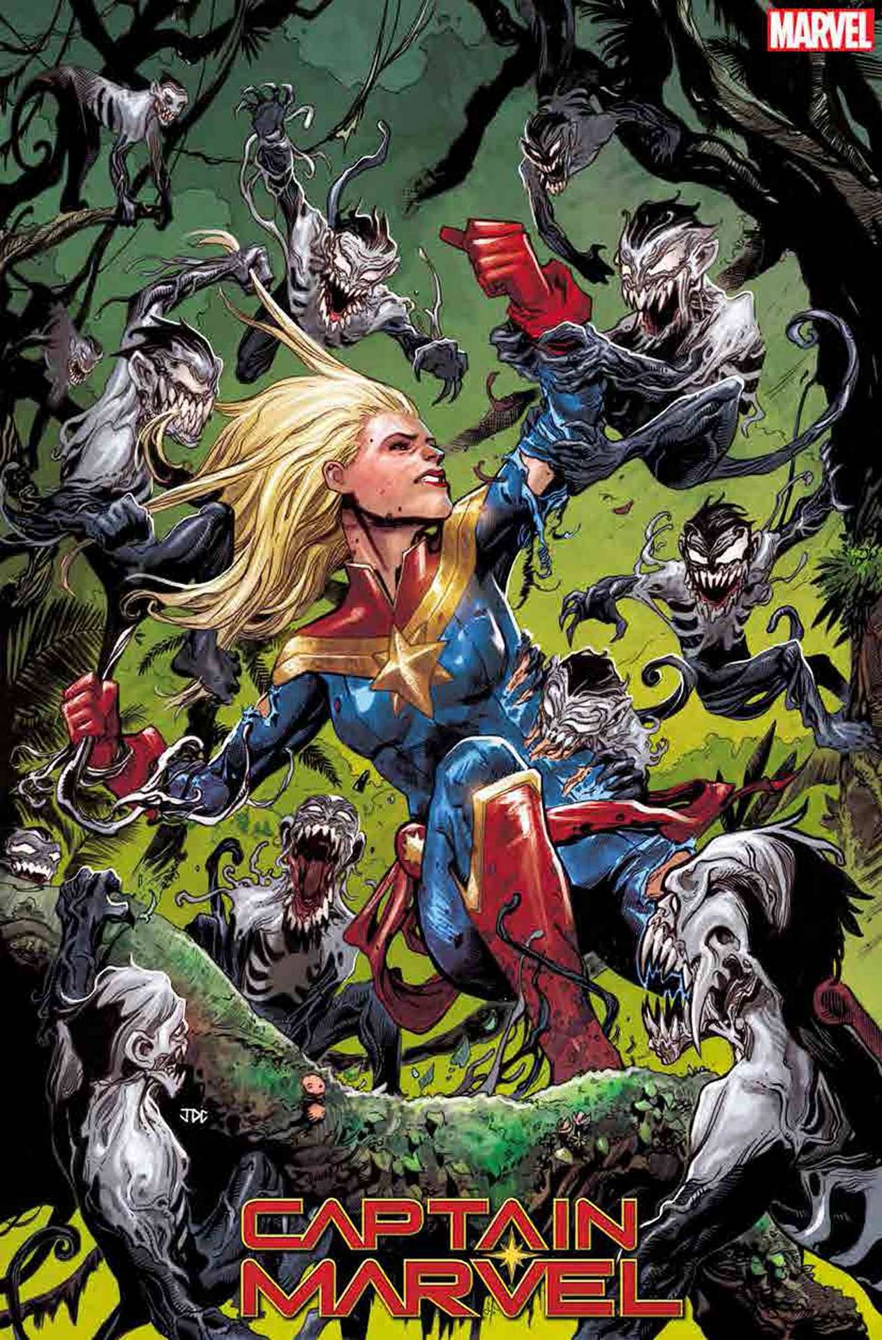 CAPTAIN MARVEL #13 CASSARA VENOM ISLAND VARIANT