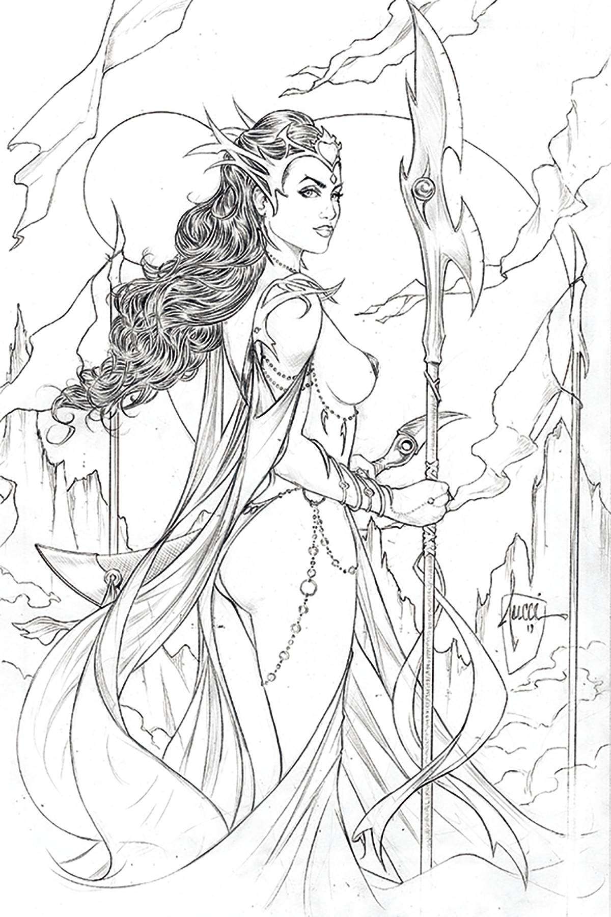 DEJAH THORIS (2019) #1 1:10 TUCCI PENCIL VARIANT