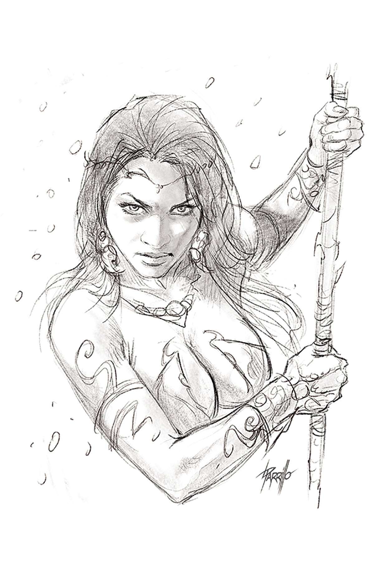 DEJAH THORIS (2019) #1 1:40 PARRILLO PENCIL VARIANT