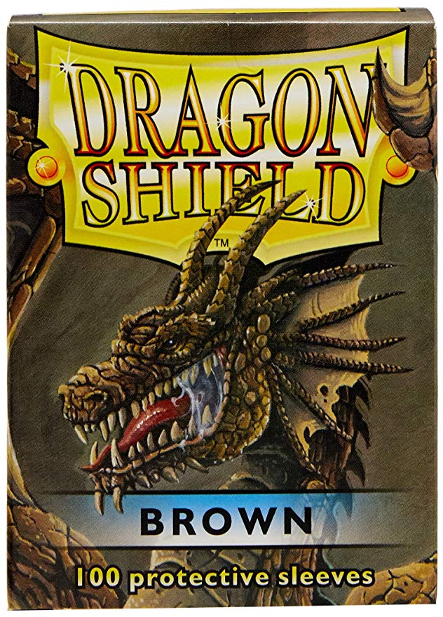 DRAGON SHIELD - BROWN