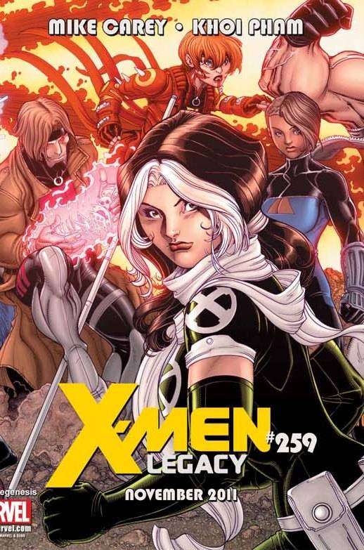 X-MEN LEGACY #259 1:15 REGENESIS GOLD BRADSHAW VARIANT XREGB