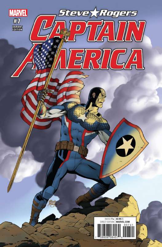 NOW CAPTAIN AMERICA STEVE ROGERS #7 1:25 CLASSIC VARIANT