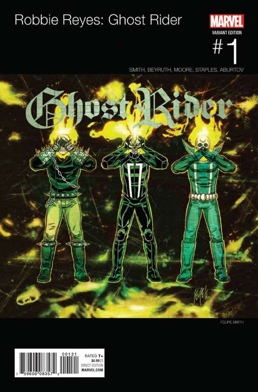 NOW GHOST RIDER #1 SMITH HIP HOP VARIANT